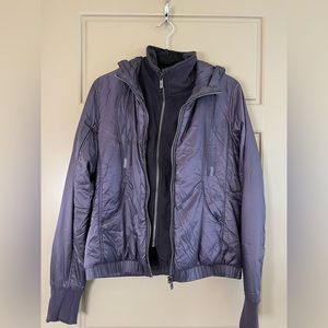 Lululemon Bomber Jacket with Removable Fleece Insert